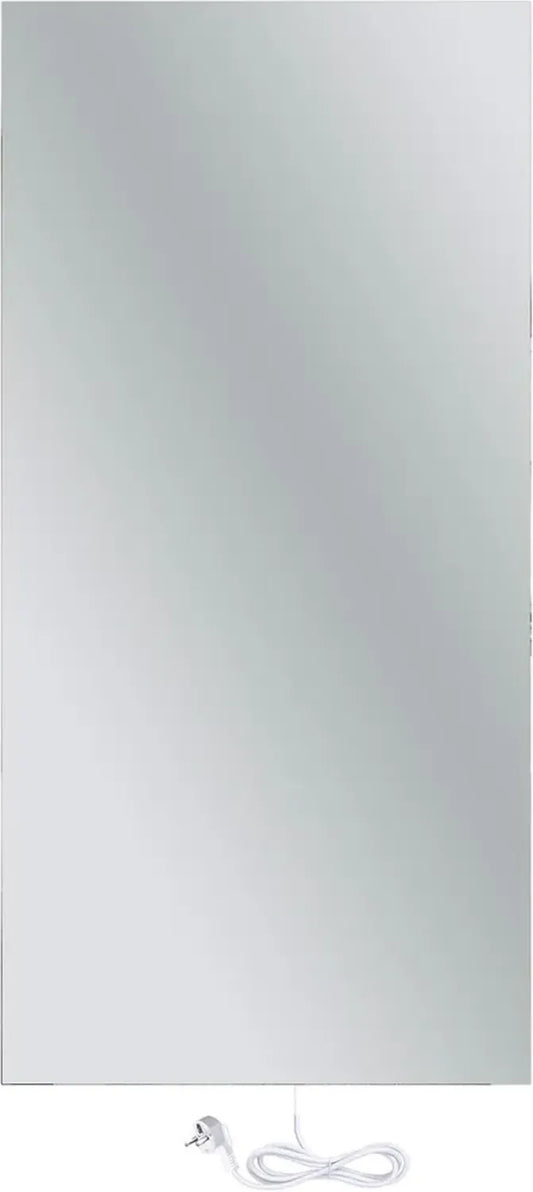 Radiateur Infrarouge Mural 800W Finition Miroir WarmlyYours 60x120cm