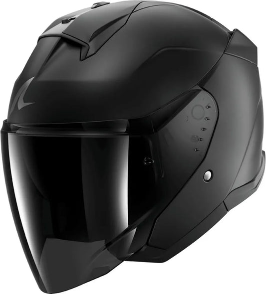 Casque Moto Jet Shark Skwal Dark Shadow A08 pour Adultes
