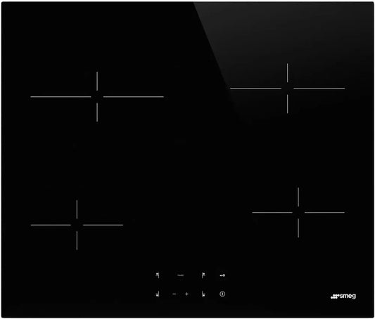 Plaque de cuisson vitrocéramique Smeg 60 cm à 4 zones
