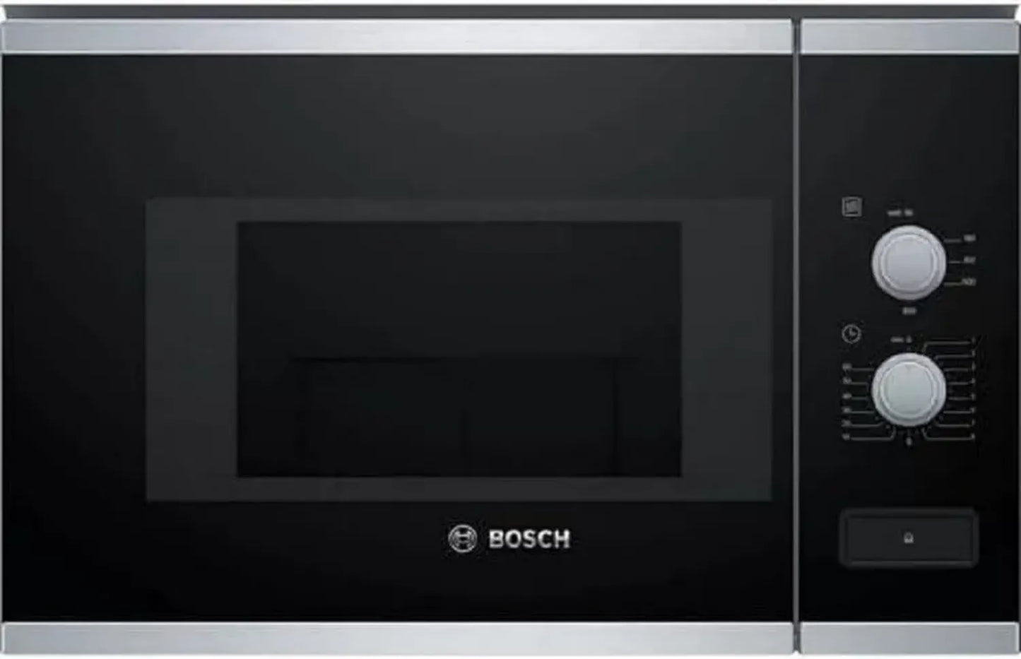 Micro-ondes Encastré Bosch Série 4 BFL520MS0, 21L, Acier Inoxydable, 60x38cm