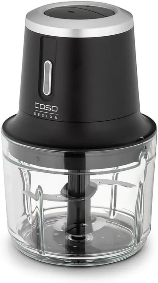 Hachoir Sans Fil CASO Chop & Go avec 4 Lames Inox, Autonomie 60 min, 2300 tr/min, Noir