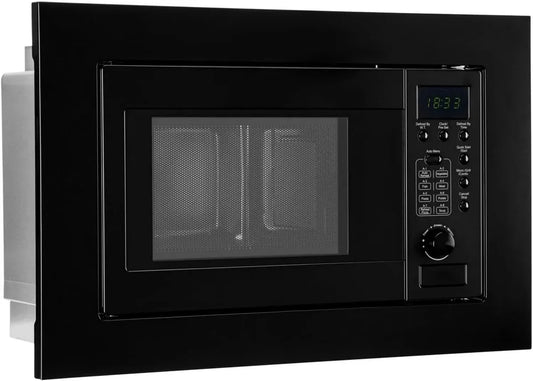 Four à micro-ondes encastrable avec grill Bomann® 60 cm, 800 W, 1000 W, 20 L, noir