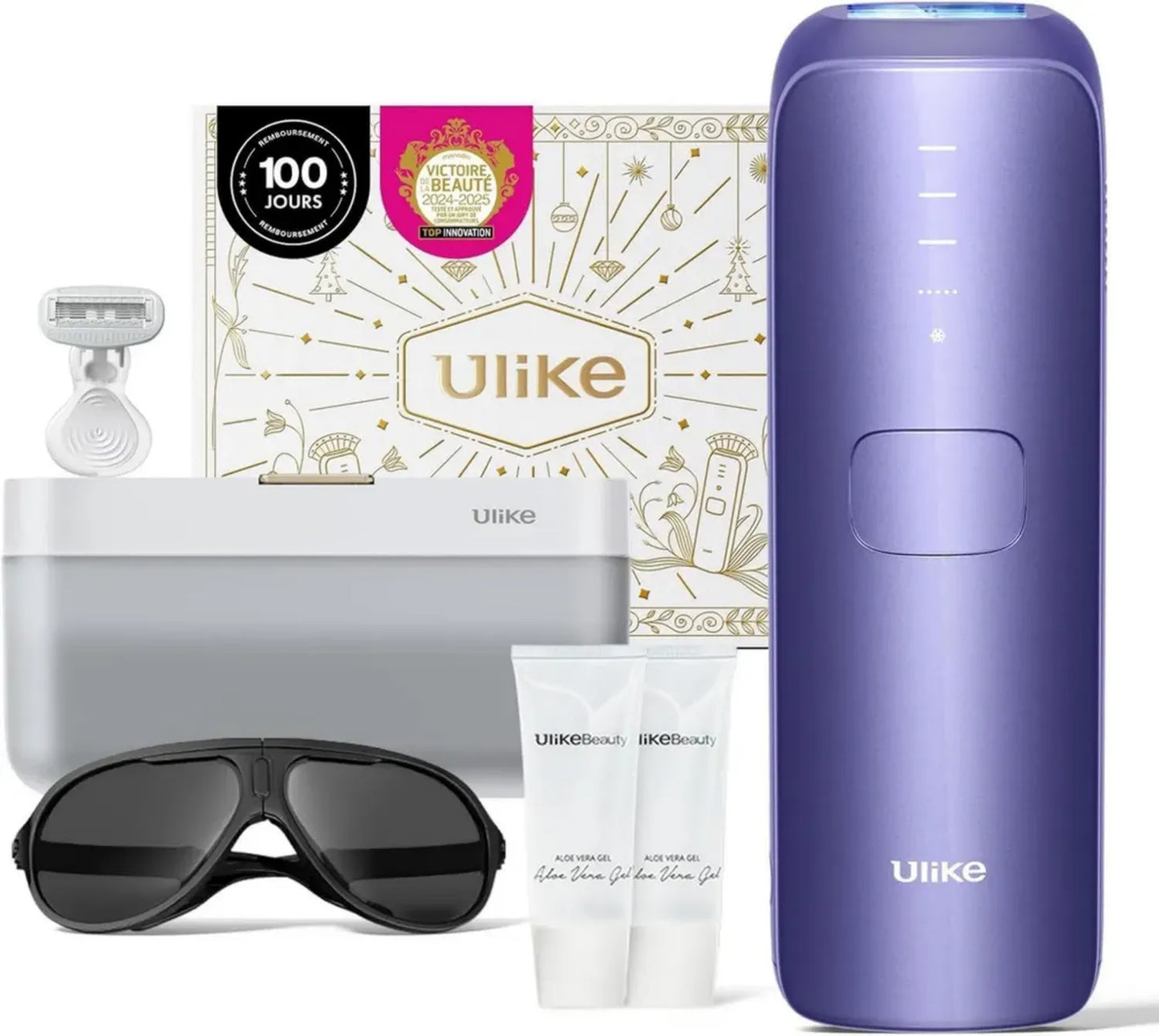 Épilateur à Lumière Pulsée Ulike Air 3 Deluxe - Douceur pour Peaux Sensibles, 4 Accessoires Inclus