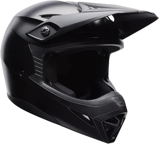 Casque Moto BELL MX-10 MIPS Noir Mat - Certifié ECE, Léger et Ventilé