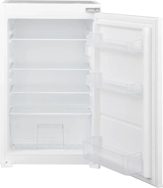 Réfrigérateur Encastrable 126L, Silencieux 35dB, Classe Énergétique E, Blanc