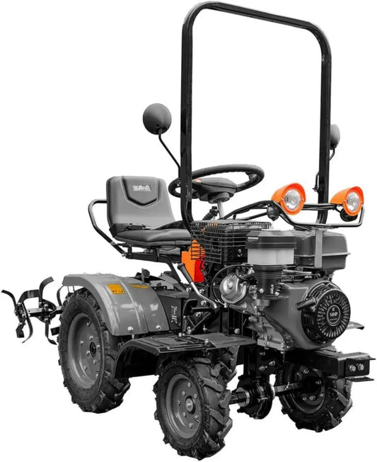 Motoculteur Compact Kawapower 14CV Essence avec Démarrage Électrique et 4 Vitesses