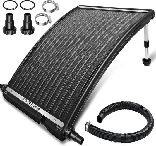 Panneau Solaire Chauffant pour Piscine Extérieure, Écologique et Efficace