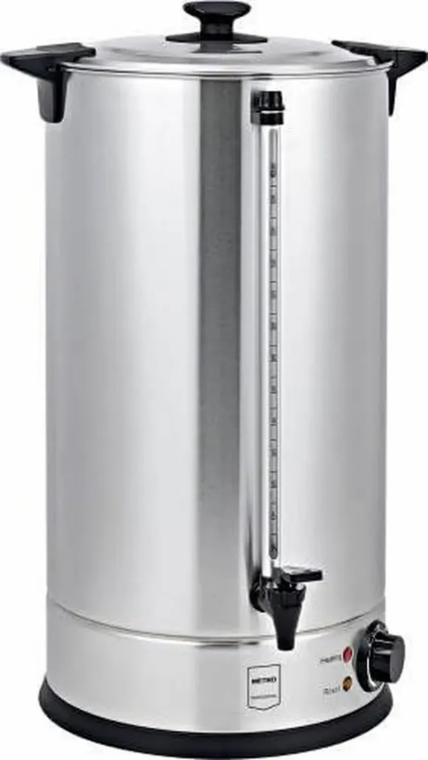 Bouilloire Chauffe-Vin METRO Professionnelle 30L, Acier Inoxydable, 2600W, Argent